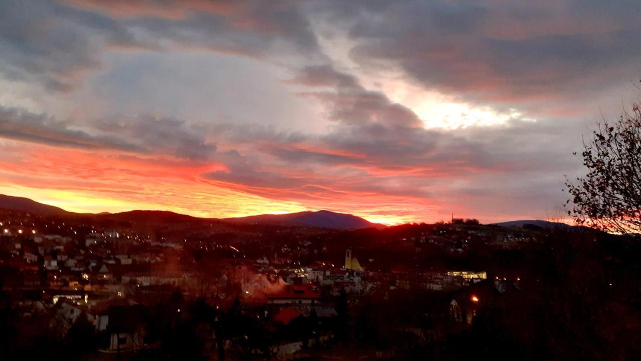 Mieszkanko Z Tarasem Limanowa Bagian luar foto
